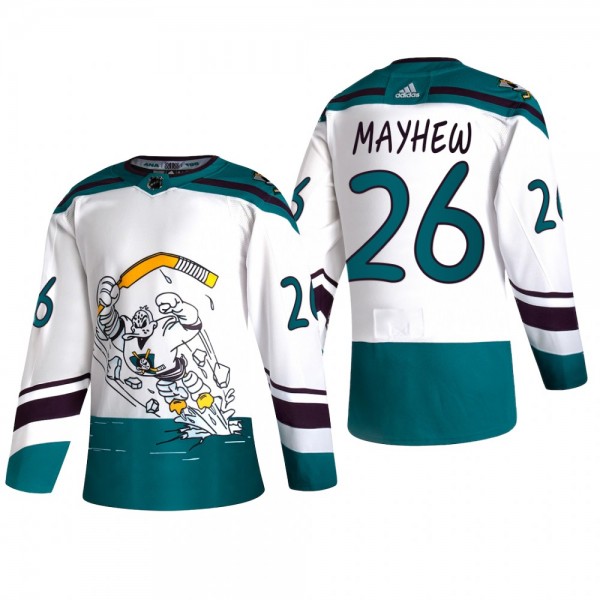 Gerry Mayhew #26 Anaheim Ducks Reverse Retro 2022 ...