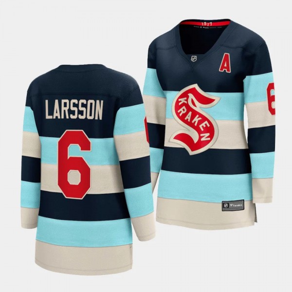 Adam Larsson Seattle Kraken 2024 NHL Winter Classi...