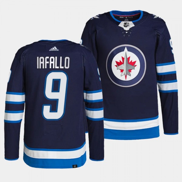 Alex Iafallo Winnipeg Jets Home Navy #9 Authentic ...