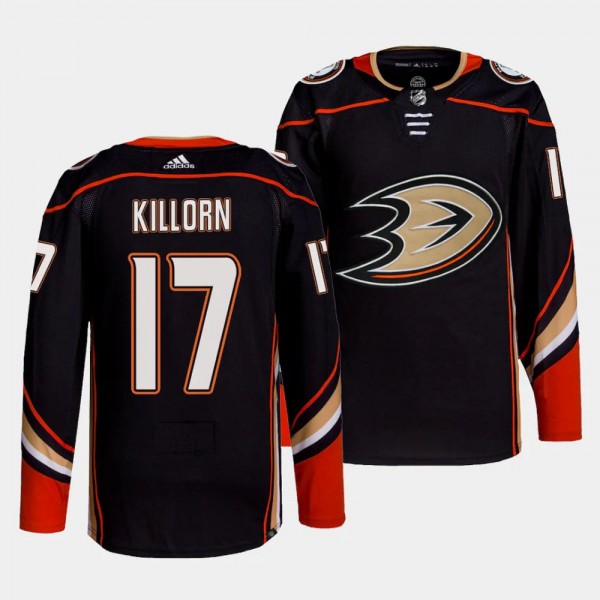 Anaheim Ducks Authentic Pro Alex Killorn #17 Black...