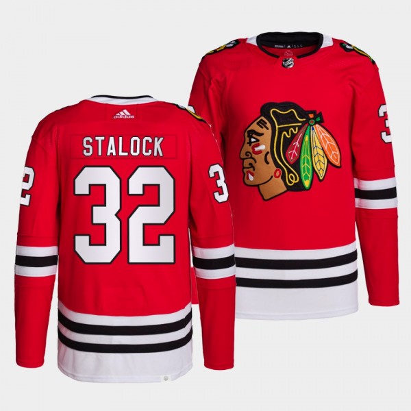 Chicago Blackhawks Primegreen Authentic Alex Stalock #32 Red Jersey Home