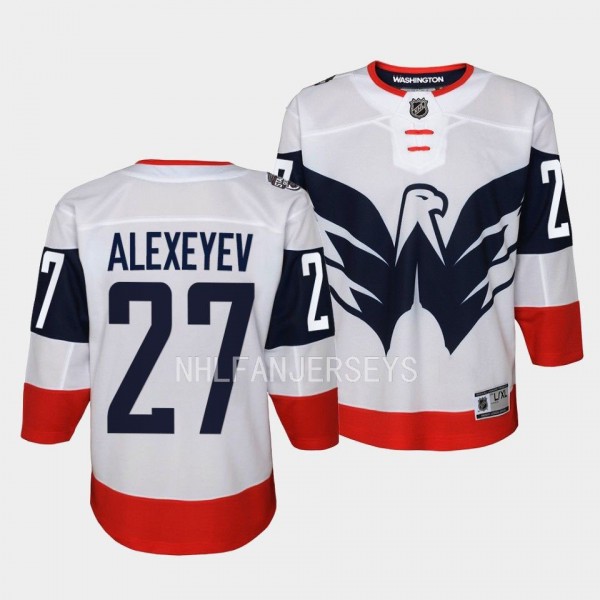 Washington Capitals #27 Alexander Alexeyev 2023 NH...