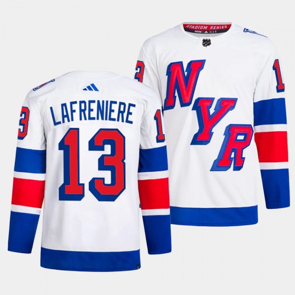 Alexis Lafreniere 2024 NHL Stadium Series Authenti...