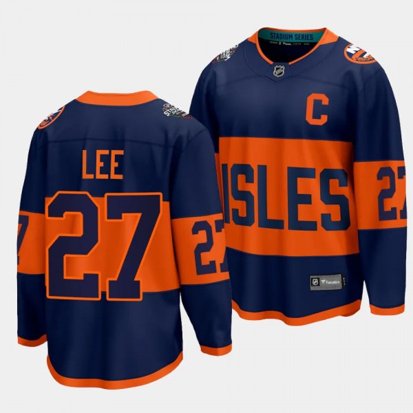 New York Islanders Anders Lee 2024 NHL Stadium Ser...