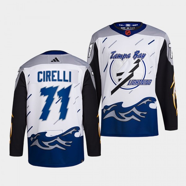 Reverse Retro 2.0 Anthony Cirelli Tampa Bay Lightning Authentic Primegreen #71 White Jersey 2022