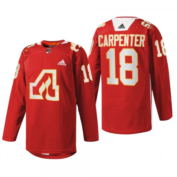 Ryan Carpenter Calgary Flames 50th Anniversary Jer...
