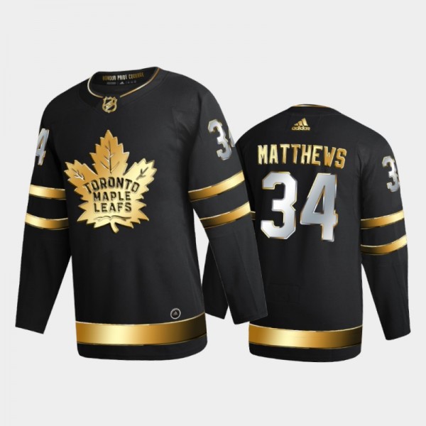Toronto Maple Leafs Auston Matthews #34 2020-21 Au...