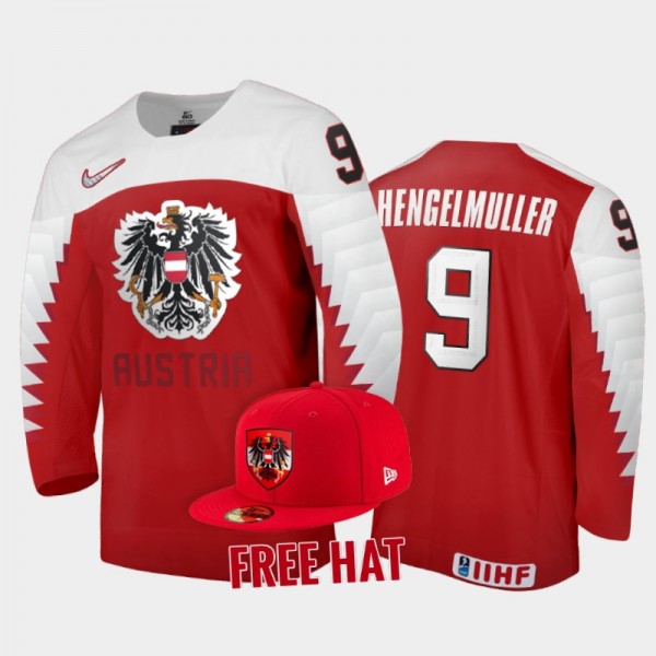 Austria Hockey Maximilian Hengelmuller 2022 IIHF W...