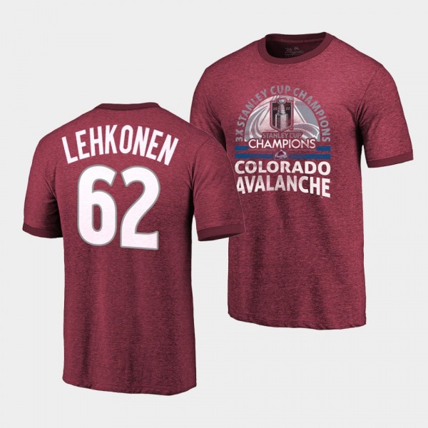 Colorado Avalanche 3-Time Stanley Cup Champs Arttu...