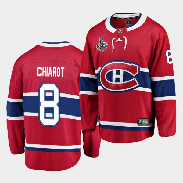 Ben Chiarot Montreal Canadiens 2021 Stanley Cup Final Red Home Men Jersey