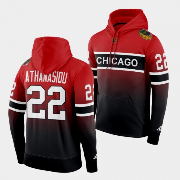 Chicago Blackhawks Andreas Athanasiou Reverse Retr...