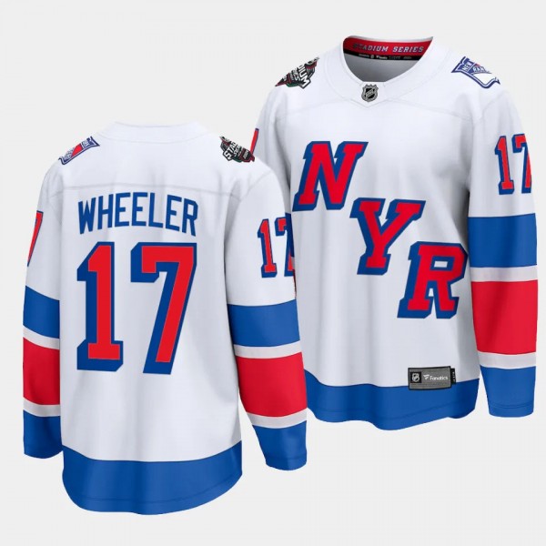 2024 NHL Stadium Series Blake Wheeler Jersey New Y...