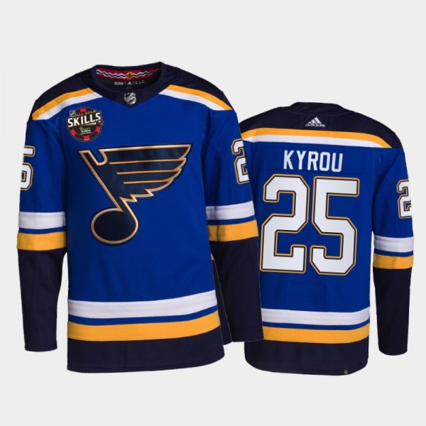 St. Louis Blues Jordan Kyrou 2022 NHL All-Star Ski...