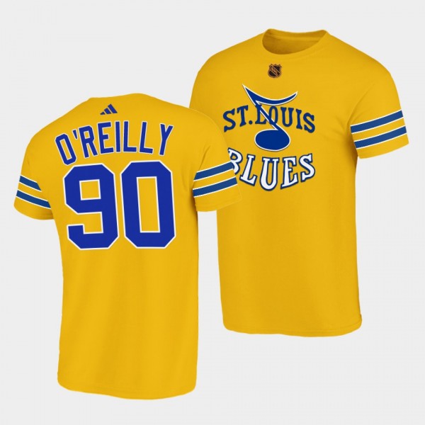 Ryan O'Reilly Reverse Retro 2.0 St. Louis Blues Ye...