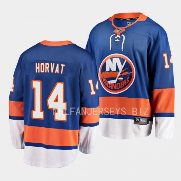 Bo Horvat New York Islanders Home Royal #14 Breaka...