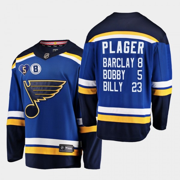 Bobby Plager St. Louis Blues Honor Three Plagers B...
