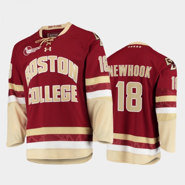 Boston College Eagles Alex Newhook #18 College Hoc...