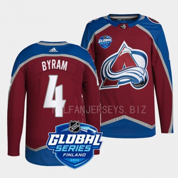 Colorado Avalanche 2022 NHL Global Series Bowen By...