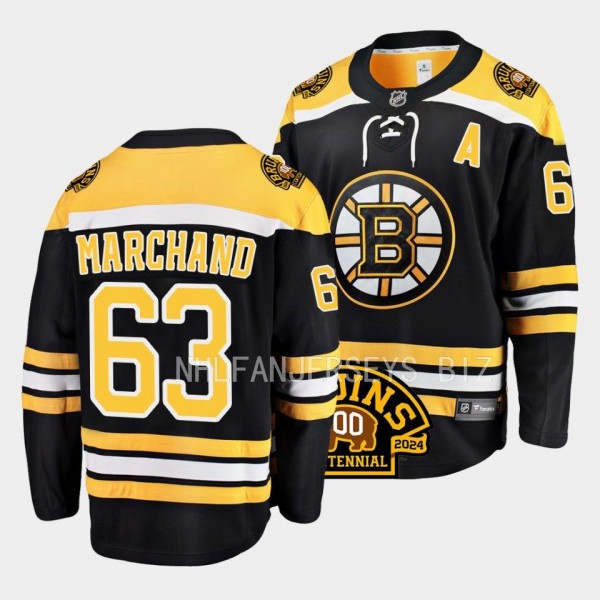 Boston Bruins Brad Marchand 100th Centennial 2023-...