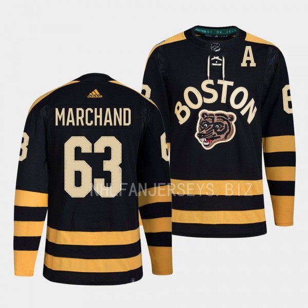 2023 Winter Classic Boston Bruins Brad Marchand #6...