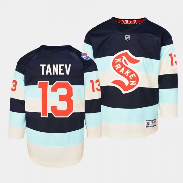 Seattle Kraken #13 Brandon Tanev 2024 NHL Winter C...