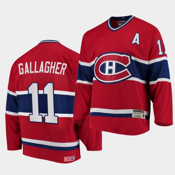 Brendan Gallagher Canadiens #11 Heroes of Hockey A...