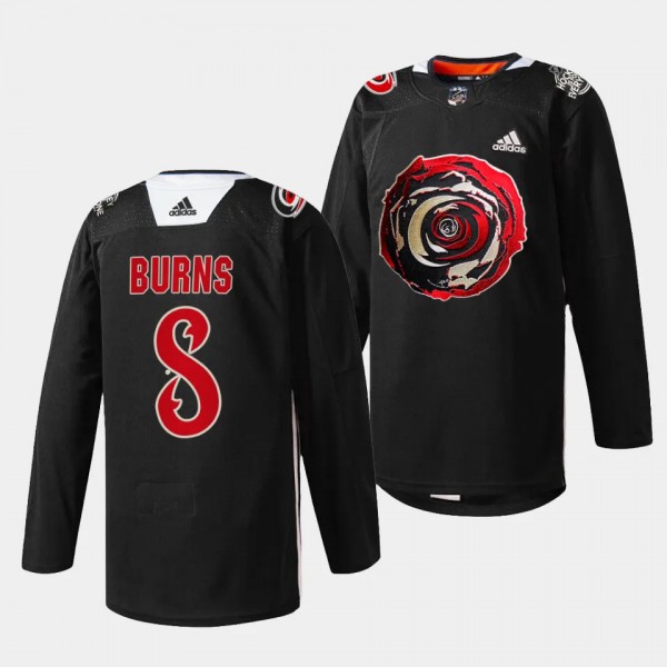 Carolina Hurricanes 2024 Black Excellence Brent Burns #8 Black Jersey Limited Edition