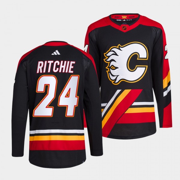 Brett Ritchie Calgary Flames 2022 Reverse Retro 2....