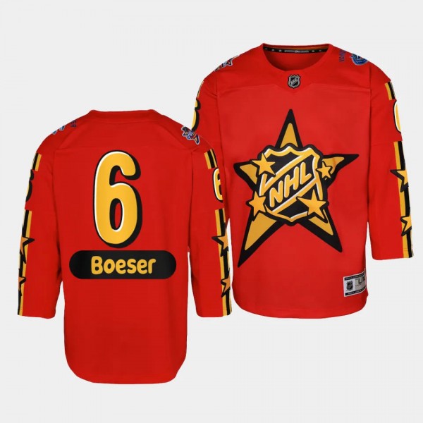 Vancouver Canucks #6 Brock Boeser 2024 NHL All-Sta...