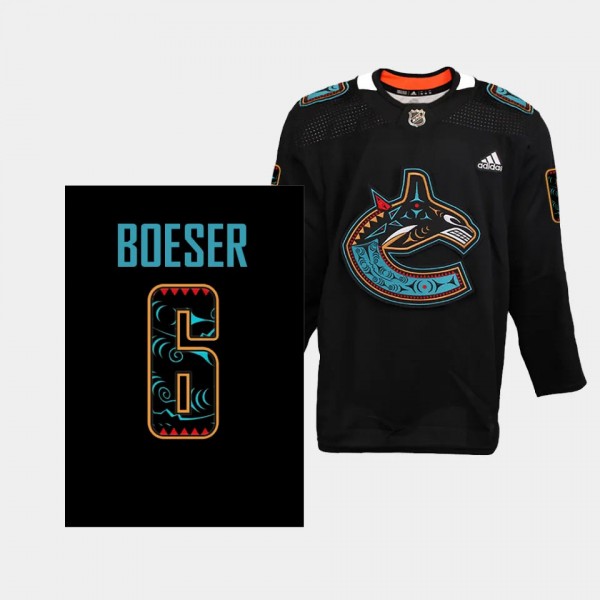 Vancouver Canucks First Nations 2023 Brock Boeser ...