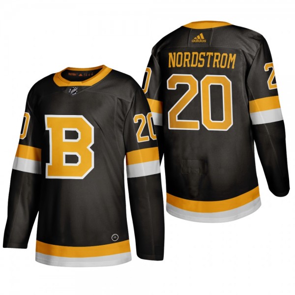 Boston Bruins Joakim Nordstrom #20 2020 Season Alt...