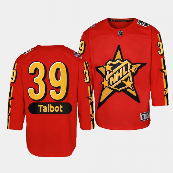 Los Angeles Kings #39 Cam Talbot 2024 NHL All-Star Game Premier Red Youth Jersey