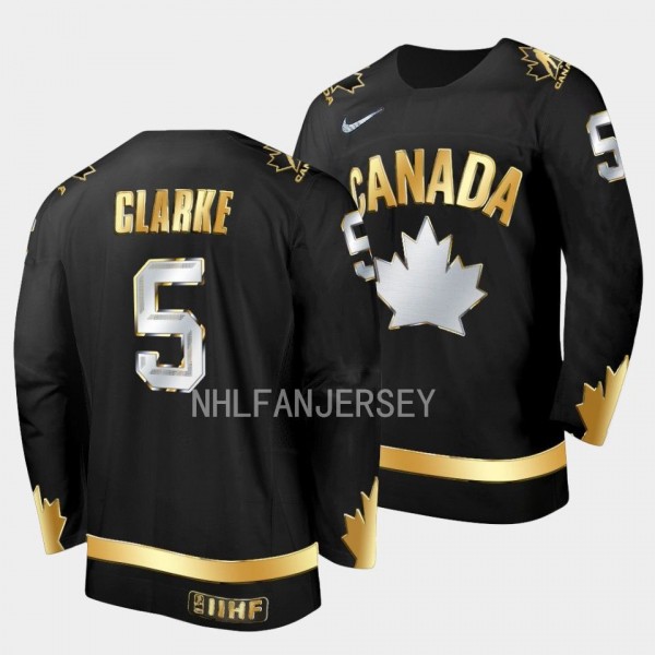 Canada 20X IIHF World Junior Gold Brandt Clarke #5...