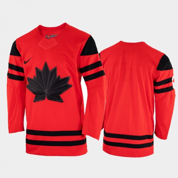 Canada Hockey 2022 Beijing Winter Olympic Red Away...