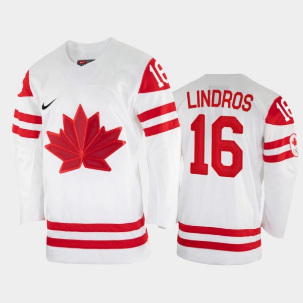 Canada Hockey Eric Lindros 2002 Winter Olympic Whi...