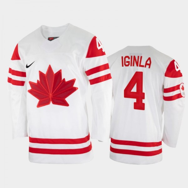 Canada Hockey Jarome Iginla 2002 Winter Olympic Wh...