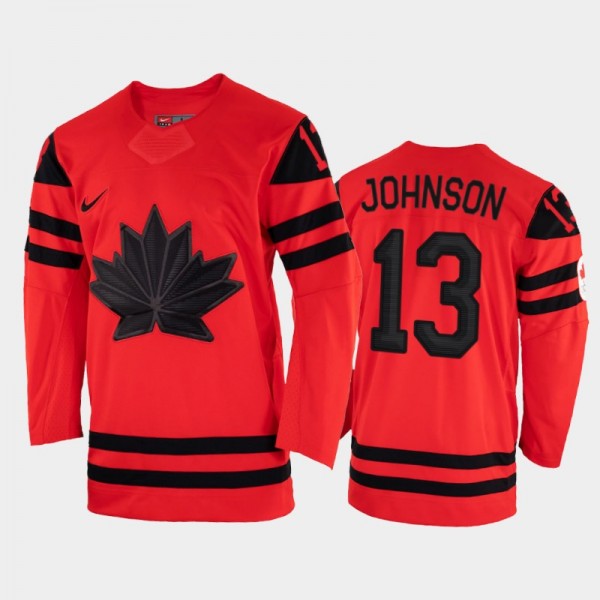 Canada Hockey Kent Johnson 2022 Winter Olympics Re...