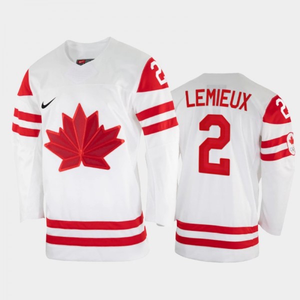 Canada Hockey Mario Lemieux 2002 Winter Olympic Wh...