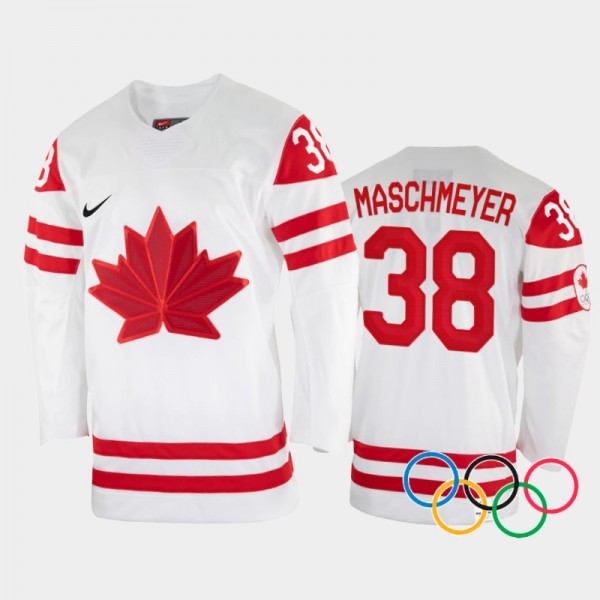 Emerance Maschmeyer Canada Women's Hockey White Je...
