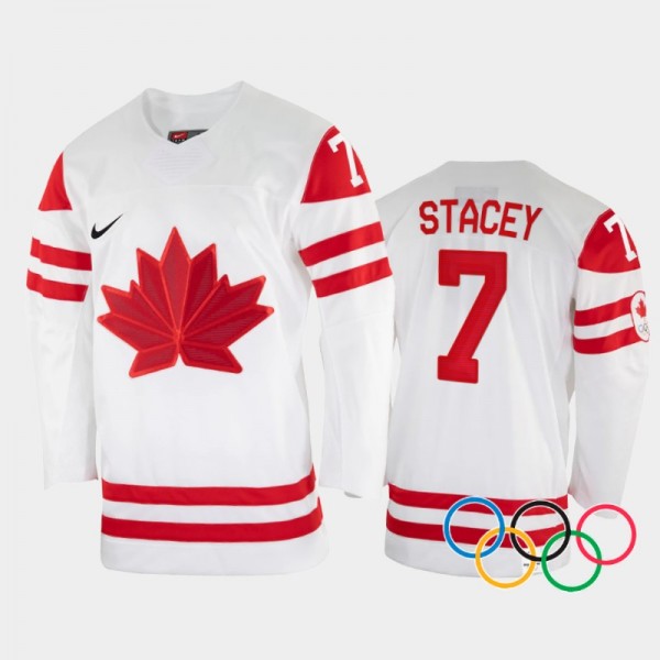 Laura Stacey Canada Women's Hockey White Jersey 20...