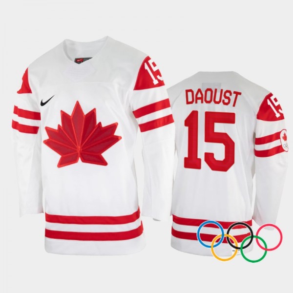 Melodie Daoust Canada Women's Hockey White Jersey ...