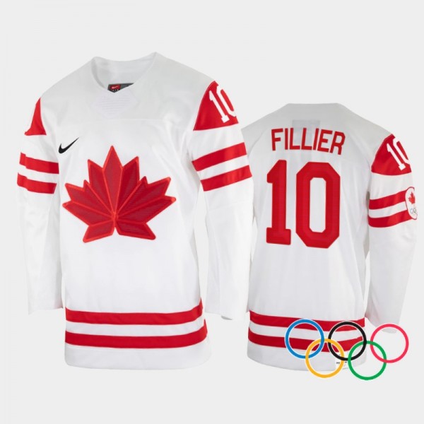Sarah Fillier Canada Women's Hockey White Jersey 2...