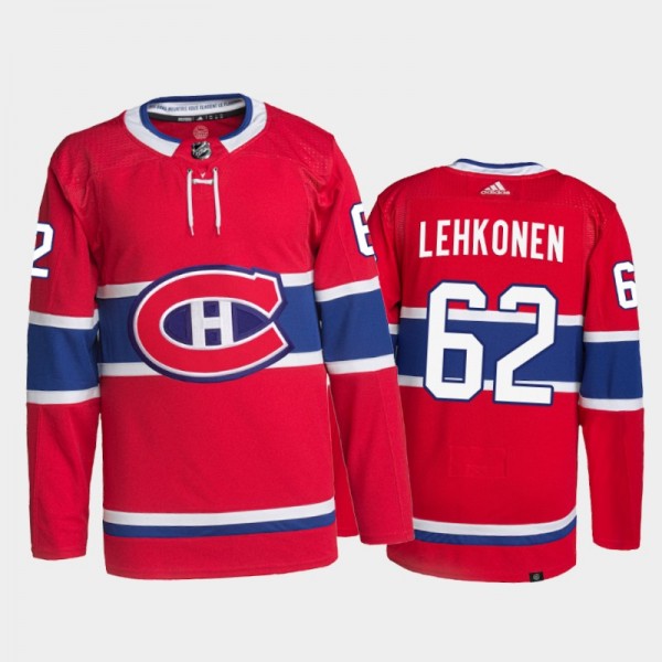 2021-22 Montreal Canadiens Artturi Lehkonen Home J...