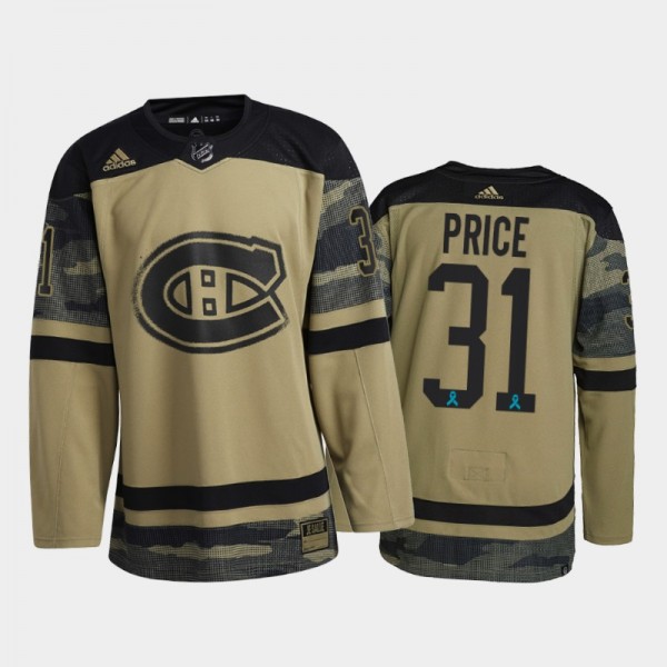 Carey Price Montreal Canadiens Canadian Armed Forc...