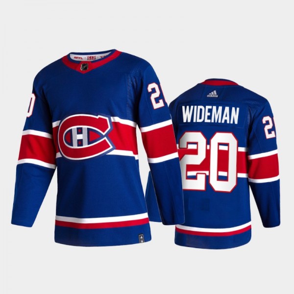 Montreal Canadiens Chris Wideman #20 2021 Reverse ...