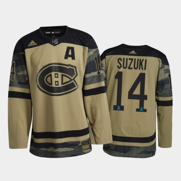 Nick Suzuki Montreal Canadiens Canadian Armed Forc...