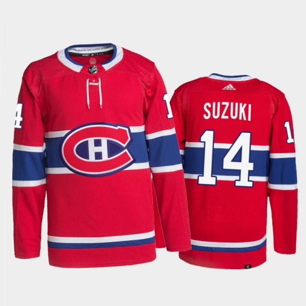 2021-22 Montreal Canadiens Nick Suzuki Home Jersey...