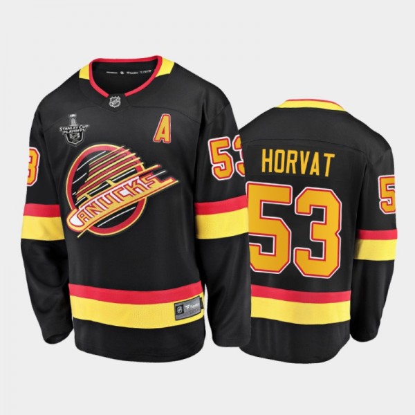 Vancouver Canucks Bo Horvat #53 2020 Stanley Cup P...