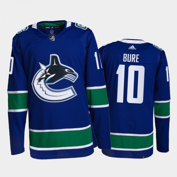 Vancouver Canucks Pavel Bure Primegreen Authentic Jersey Blue Home Uniform