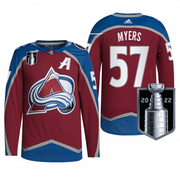 Vancouver Canucks 2022 Stanley Cup Playoffs Tyler Myers Authentic Pro Jersey